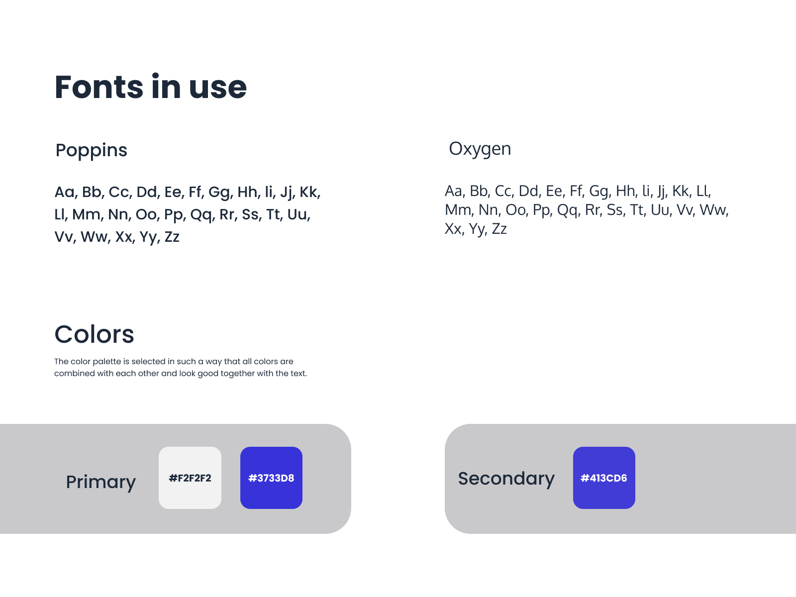 This image appears about how many types color and fonts are uses